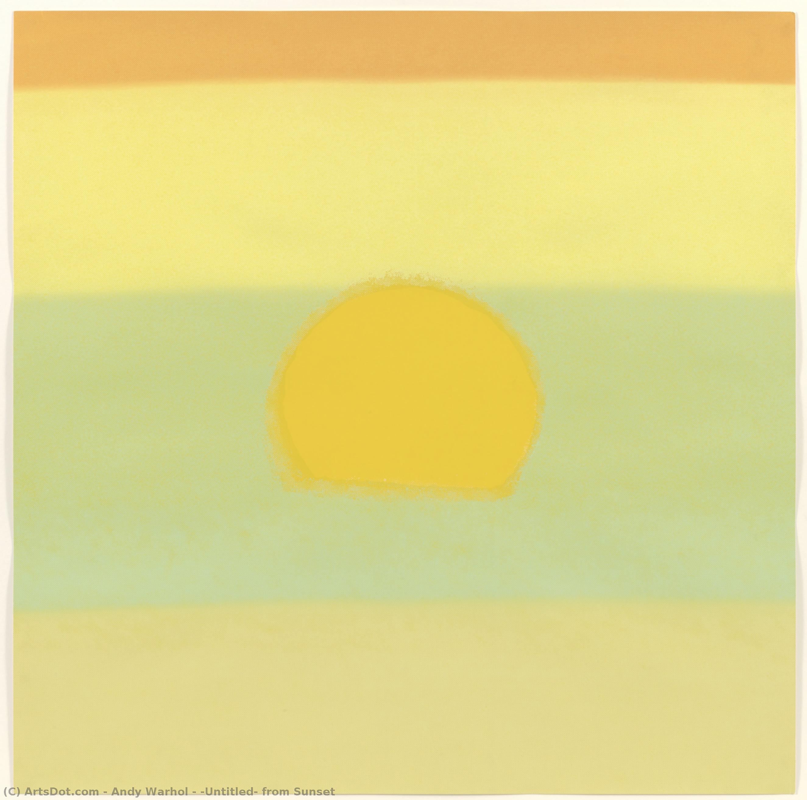 Untitled From Sunset — Andy Warhol