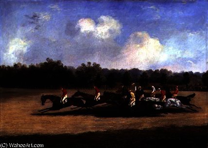 The Start Of The St. Leger, — Henry Thomas Alken