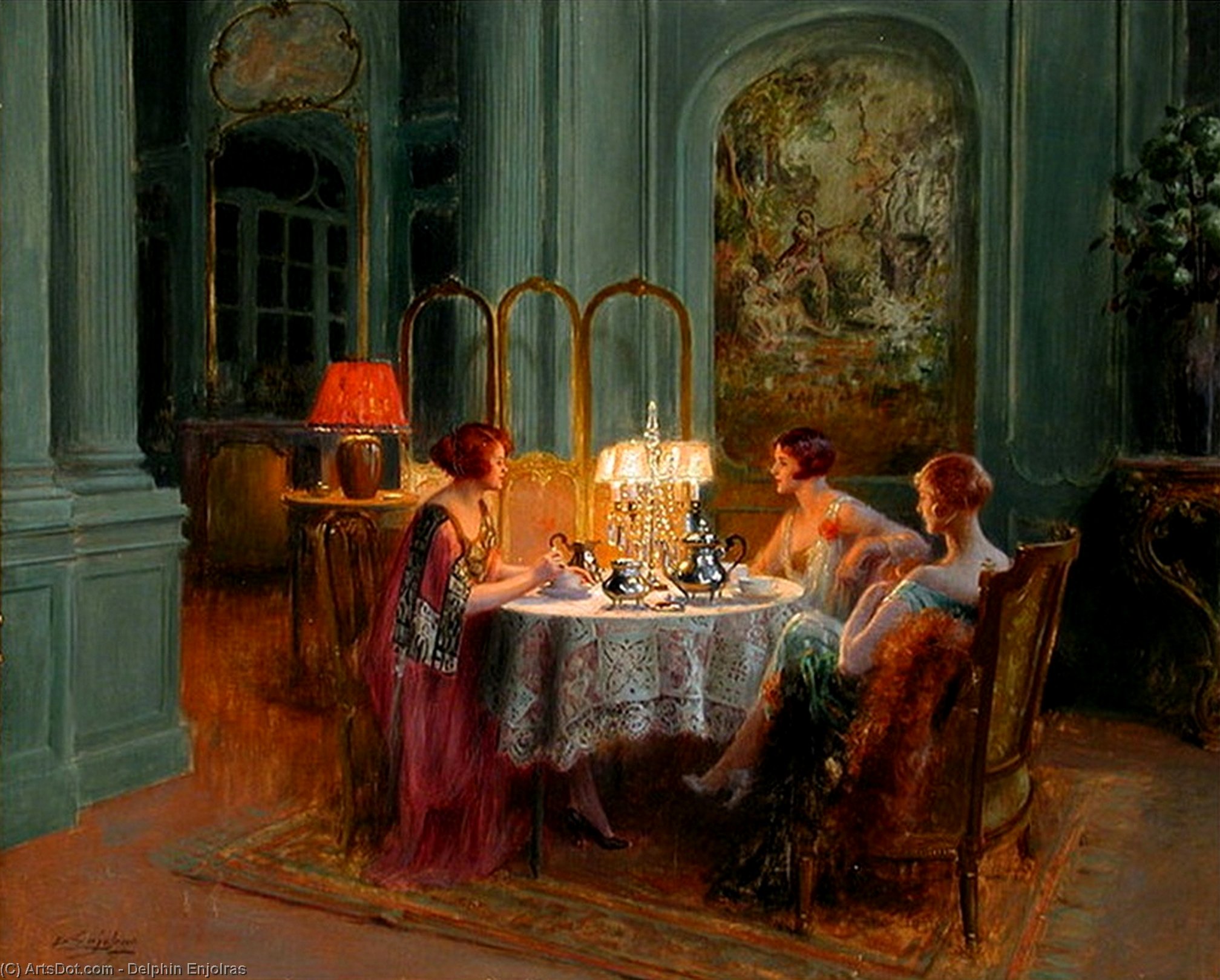 High Tea And Gossip — Delphin Enjolras