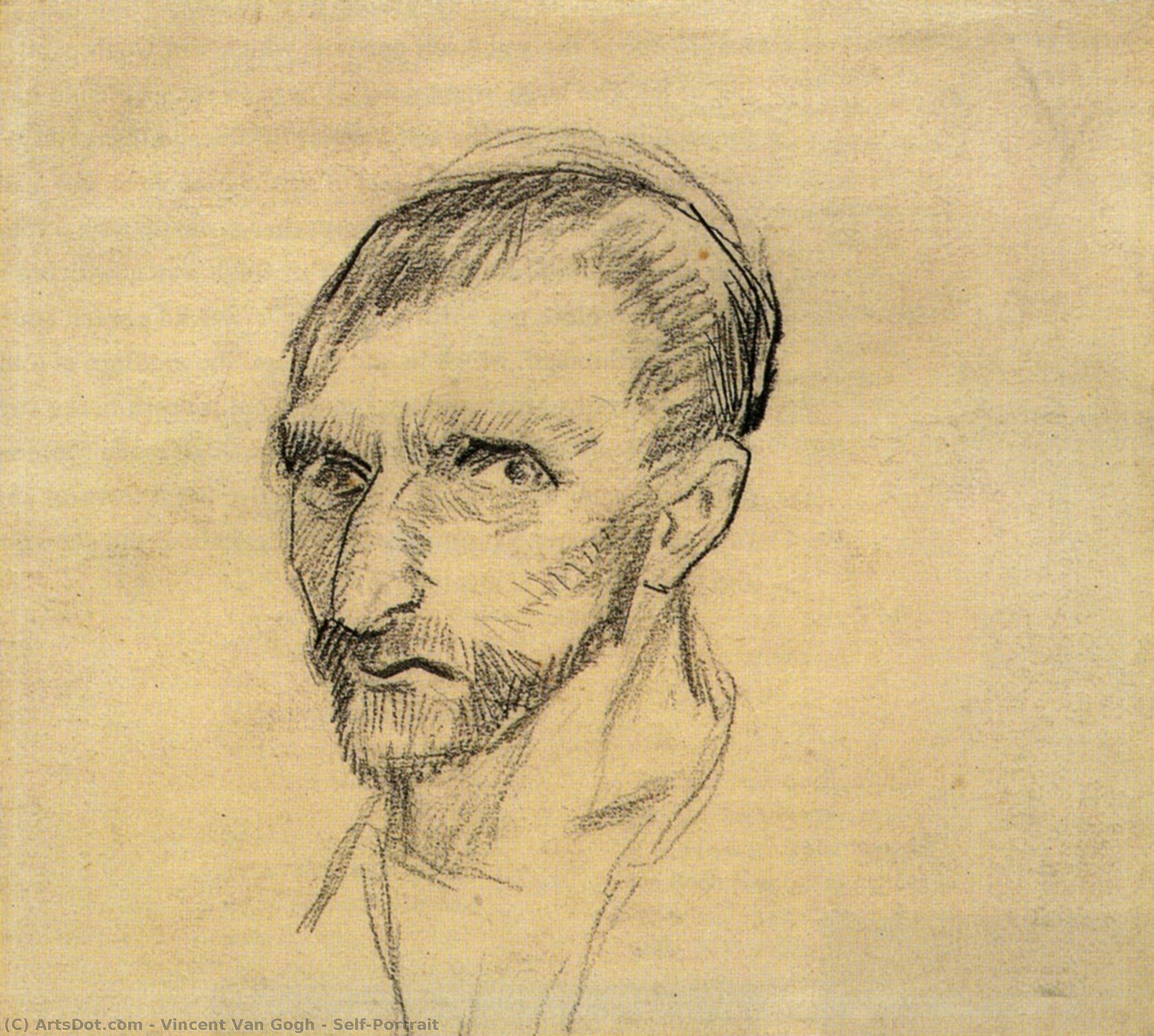 Self-portrait — Vincent Willem Van Gogh