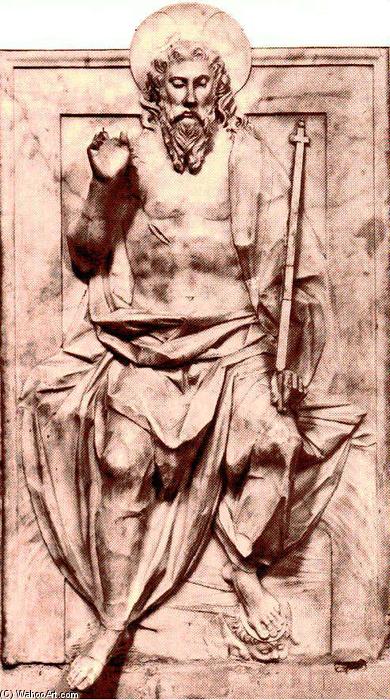 Relief With The Blessing Christ — Giovanni Dalmata