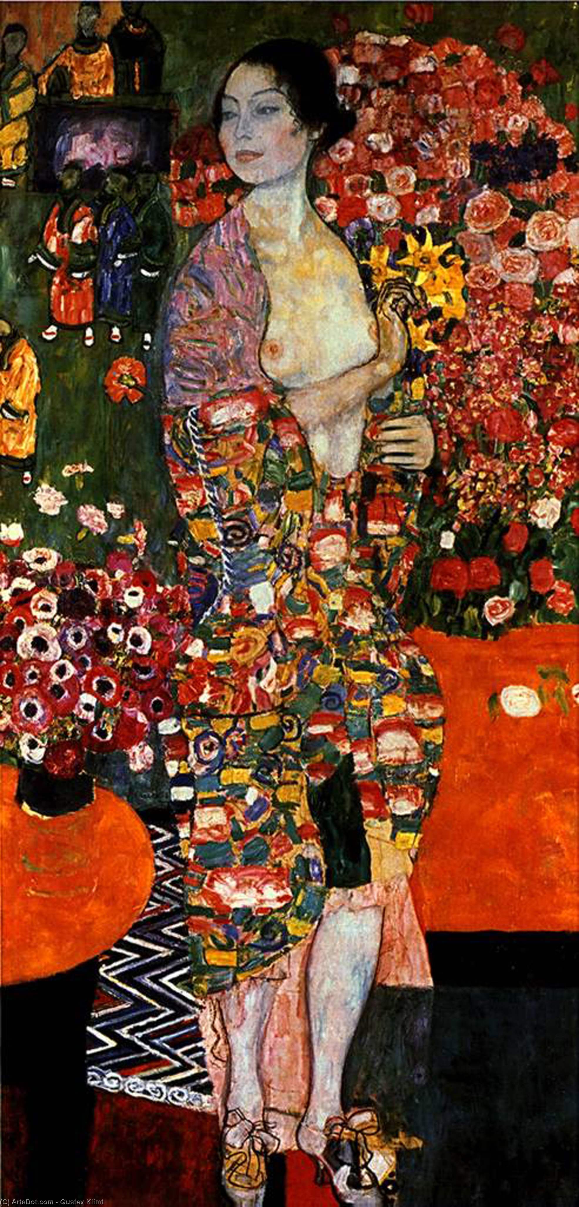 Dancer, The — Gustav Klimt