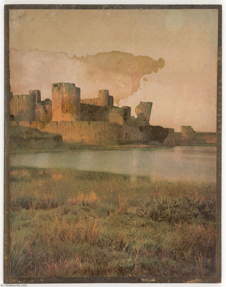 Untitled (medieval Fortified City) — Joseph Cornell