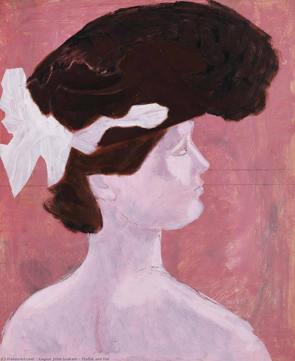Profile And Hat — Englan John Graham