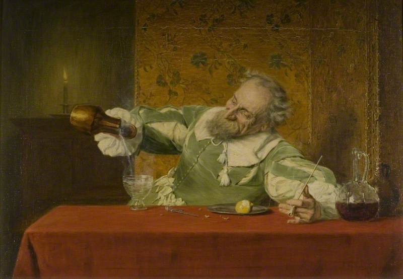 A Nightcap — John Watson Nicol