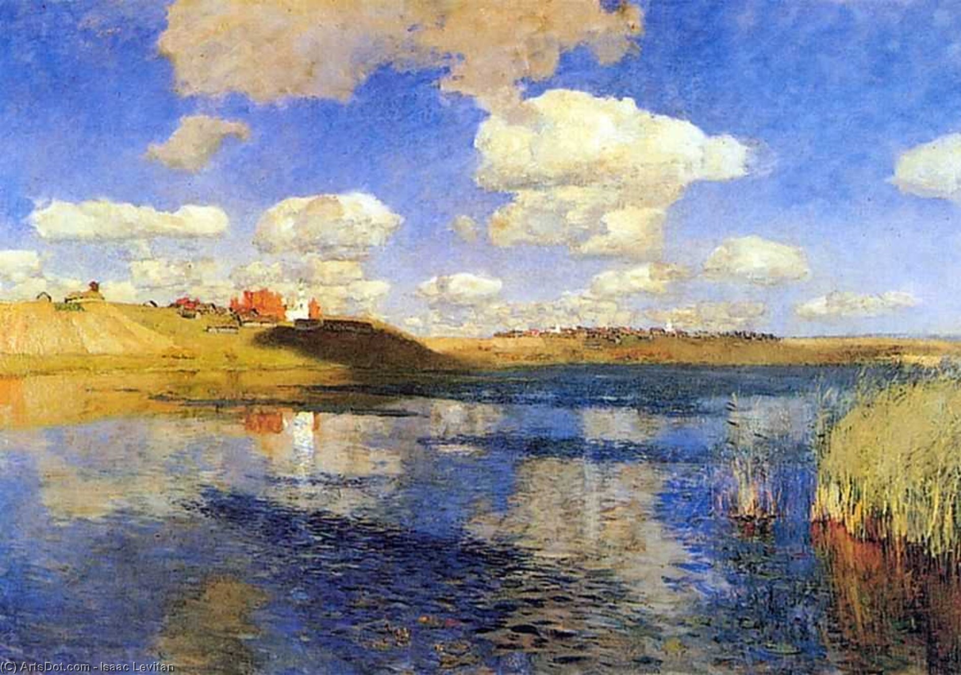 The Lake, Russian Soil — Isaak Ilyich Levitan