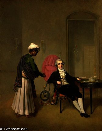 Portrait Of A Gentleman, Possibly William Hickey — Arthur William Devis