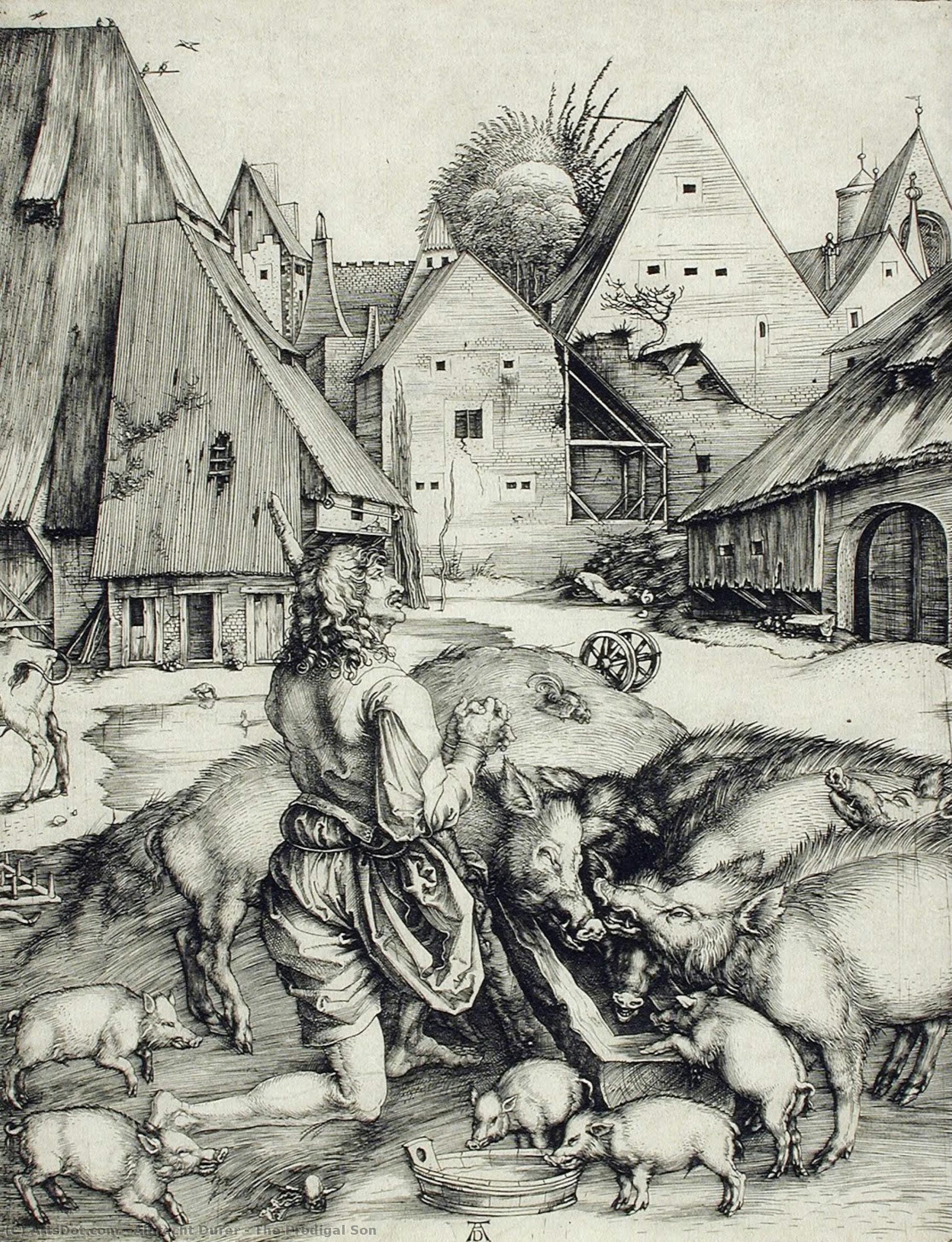 The Prodigal Son — Albrecht Dürer