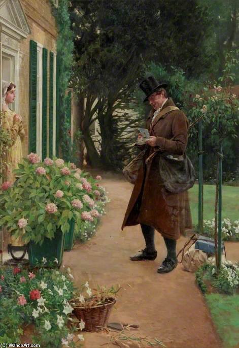 The Village Postman — Walter Dendy Sadler
