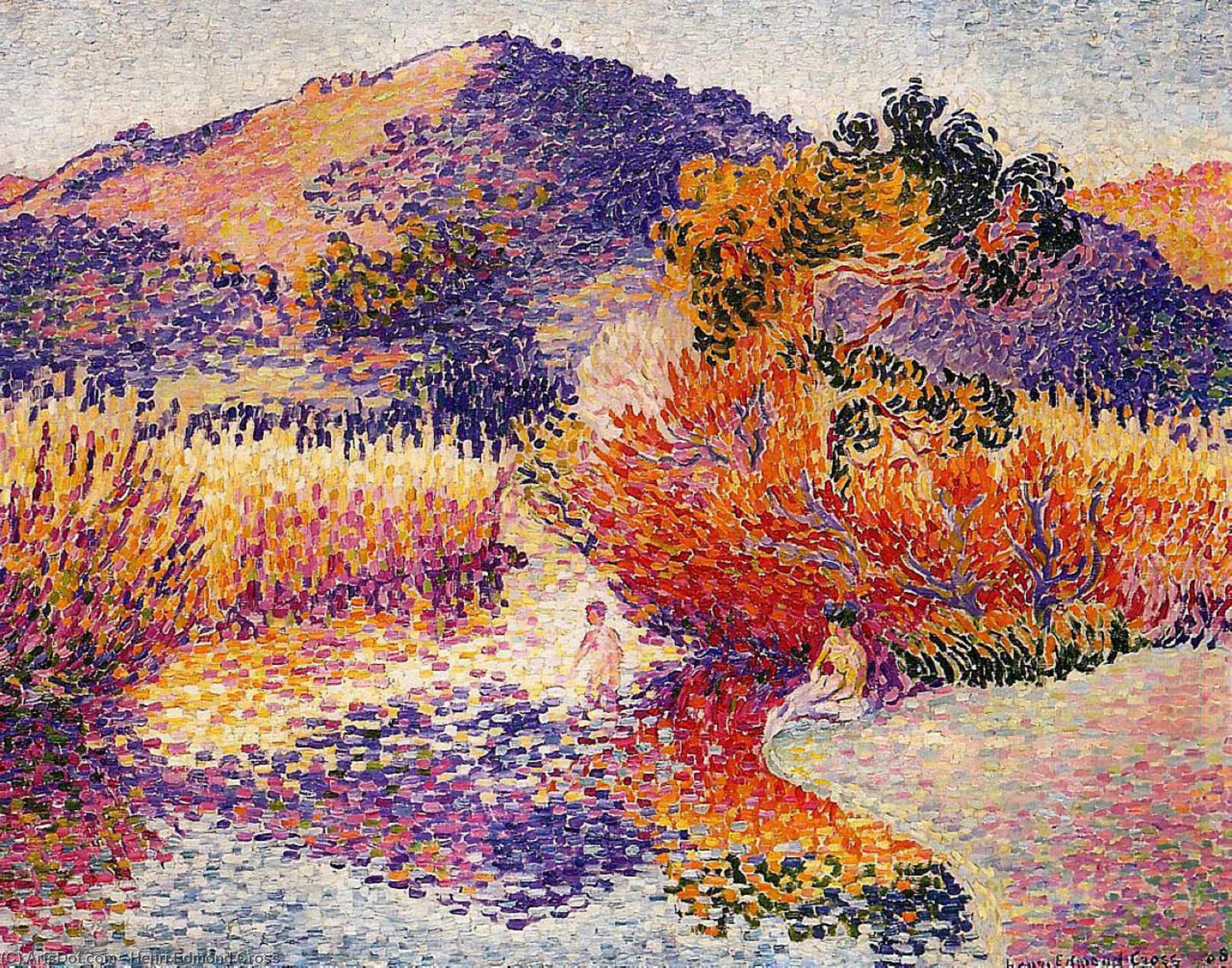 River In Saint-cir — Henri Edmond Cross