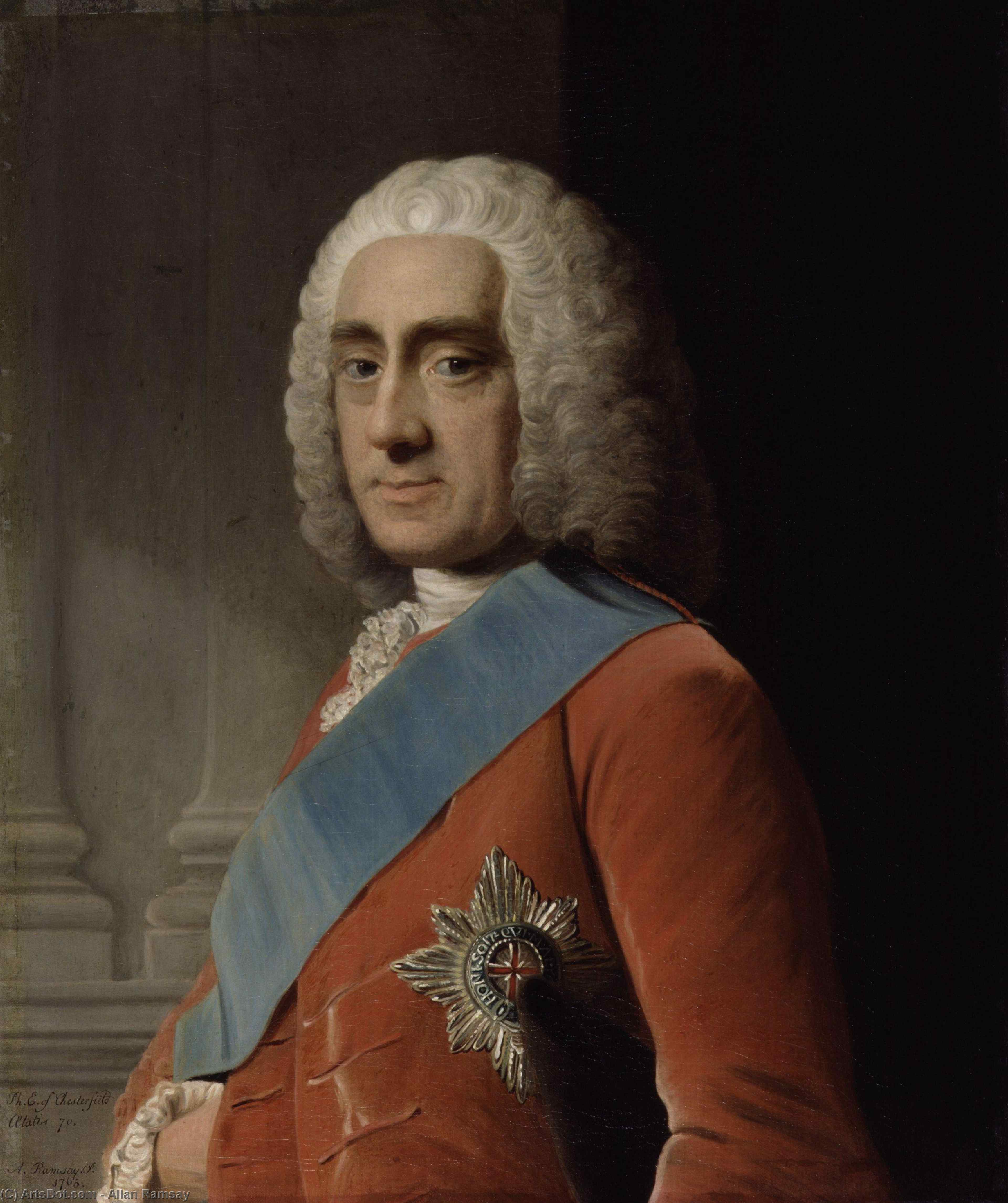 Philip Dormer Stanhope, 4th Earl Of Chesterfield — Allen Ramsay