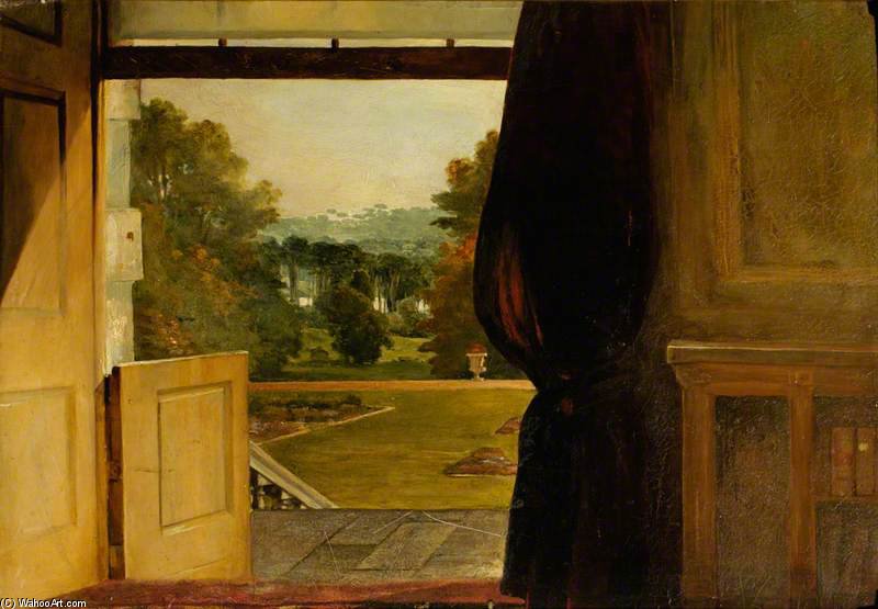 Haddo - The Park Seen Through The Open Drawing Room Door — Џејмс Вилијам Гајлс