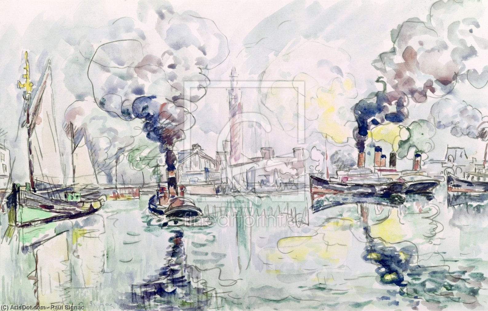 Cherbourg — Paul Signac