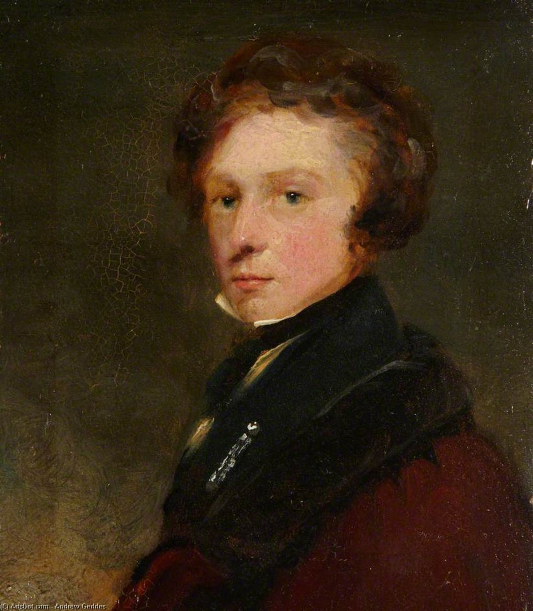 Artist, Self Portrait - — Andrew Geddes