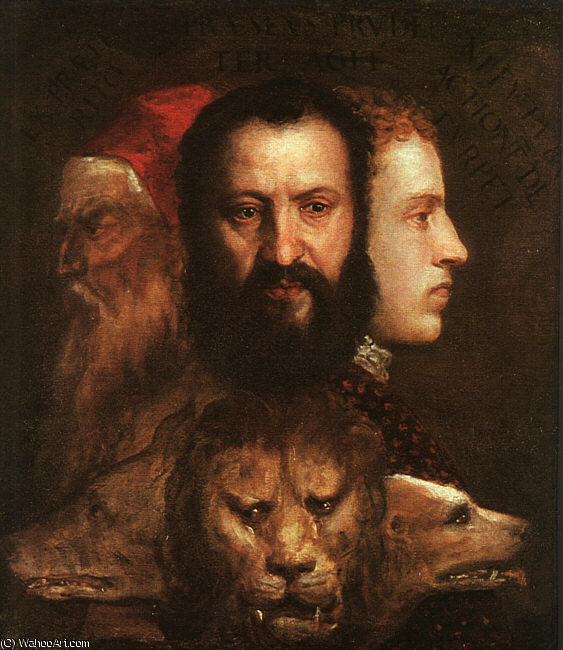 Allegory Of Time Governed By Prudence, Ng L — Titian