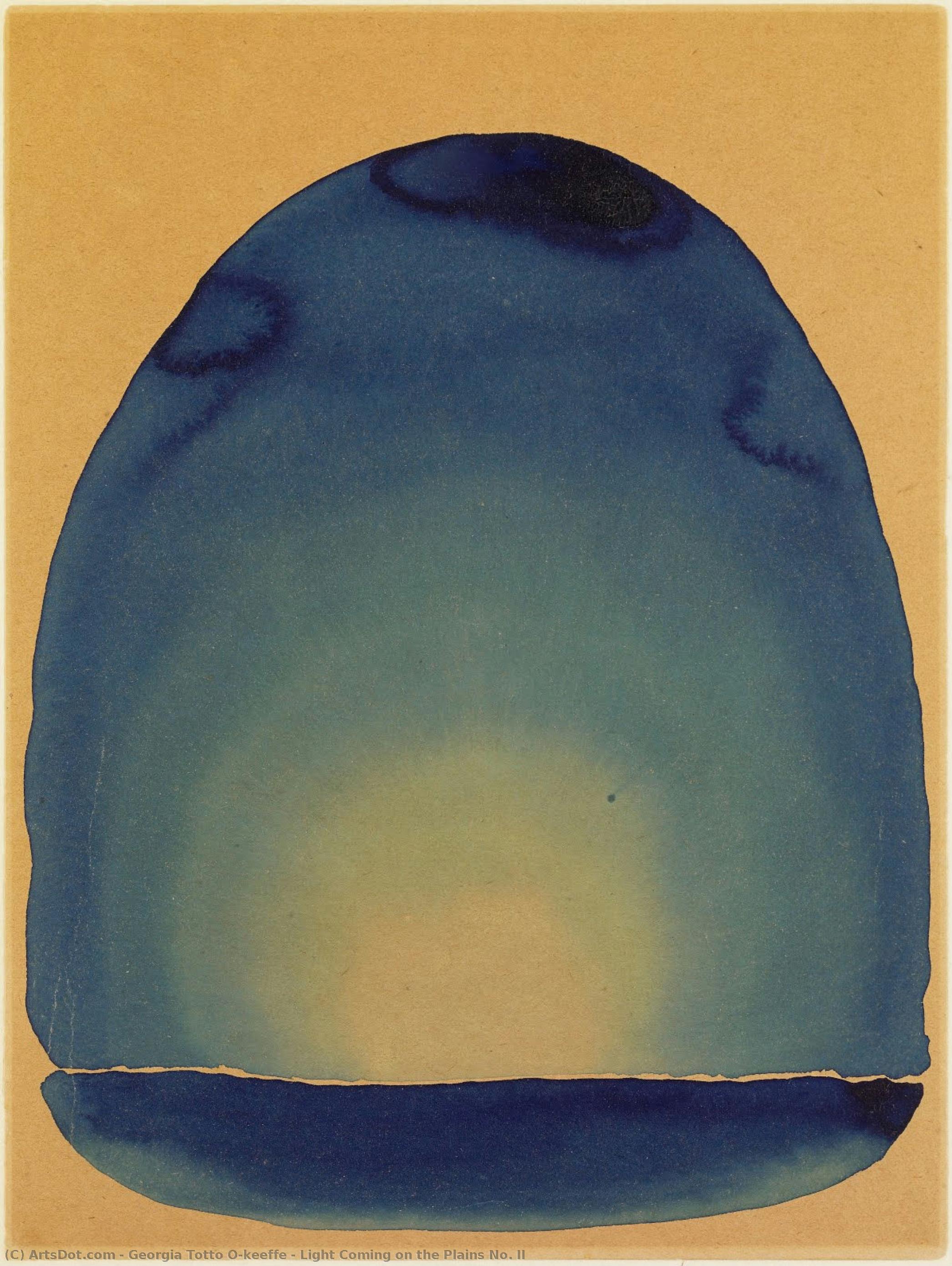 Light Coming On The Plains No. Ii — Georgia O'keeffe