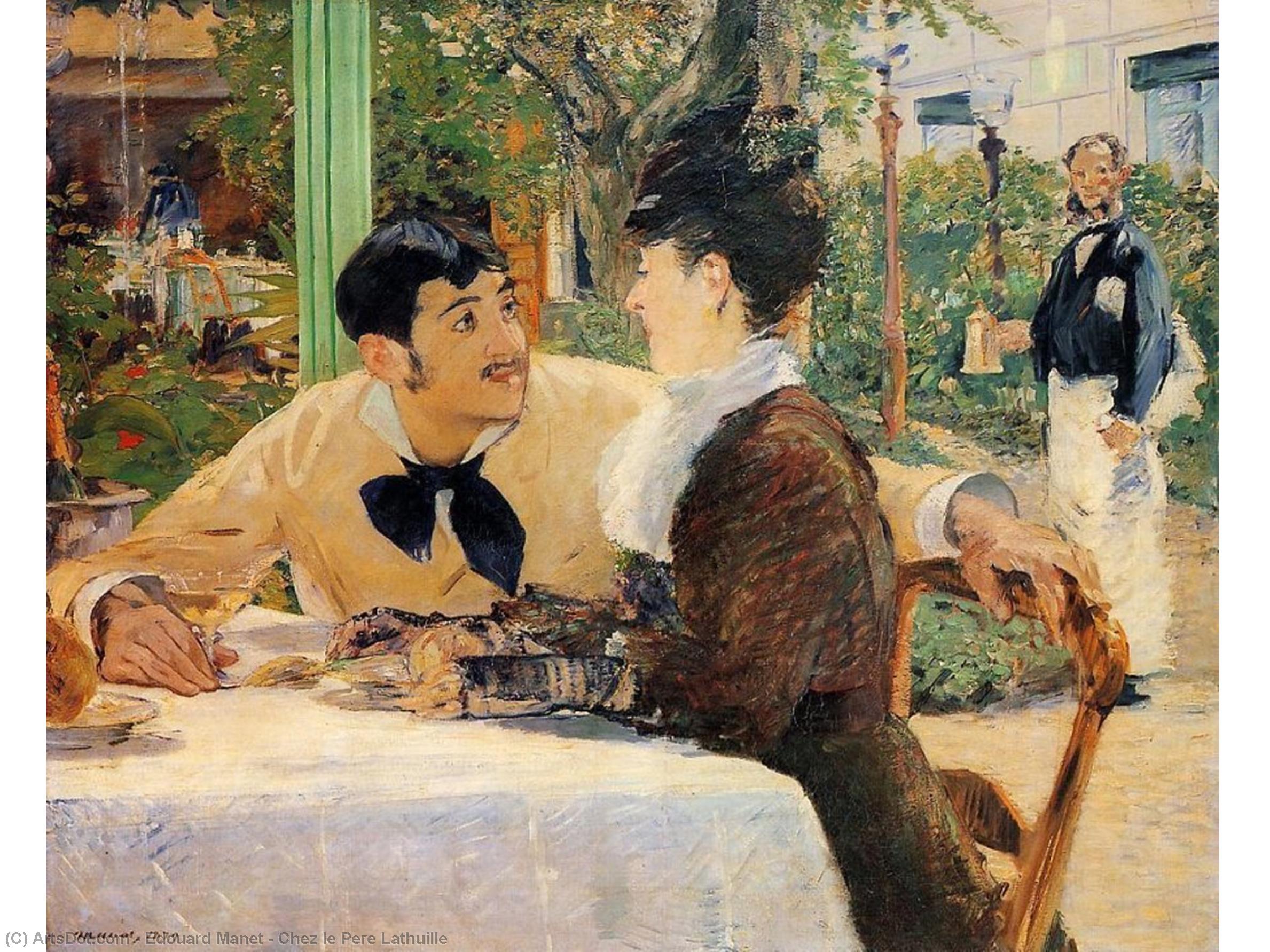 Chez Le Pere Lathuille — Édouard Manet