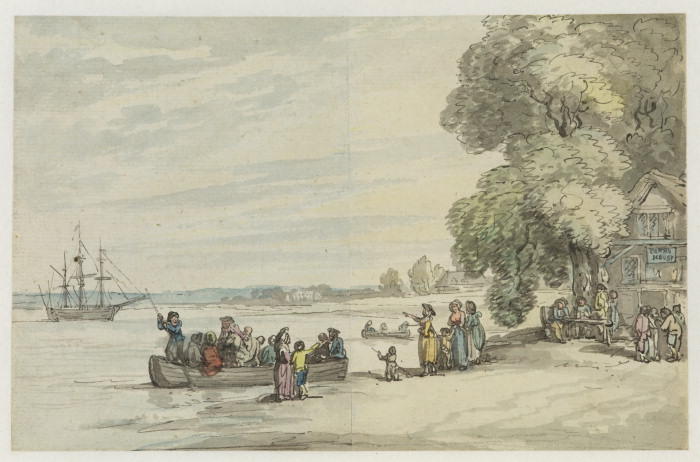 Ferry House — Thomas Rowlandson