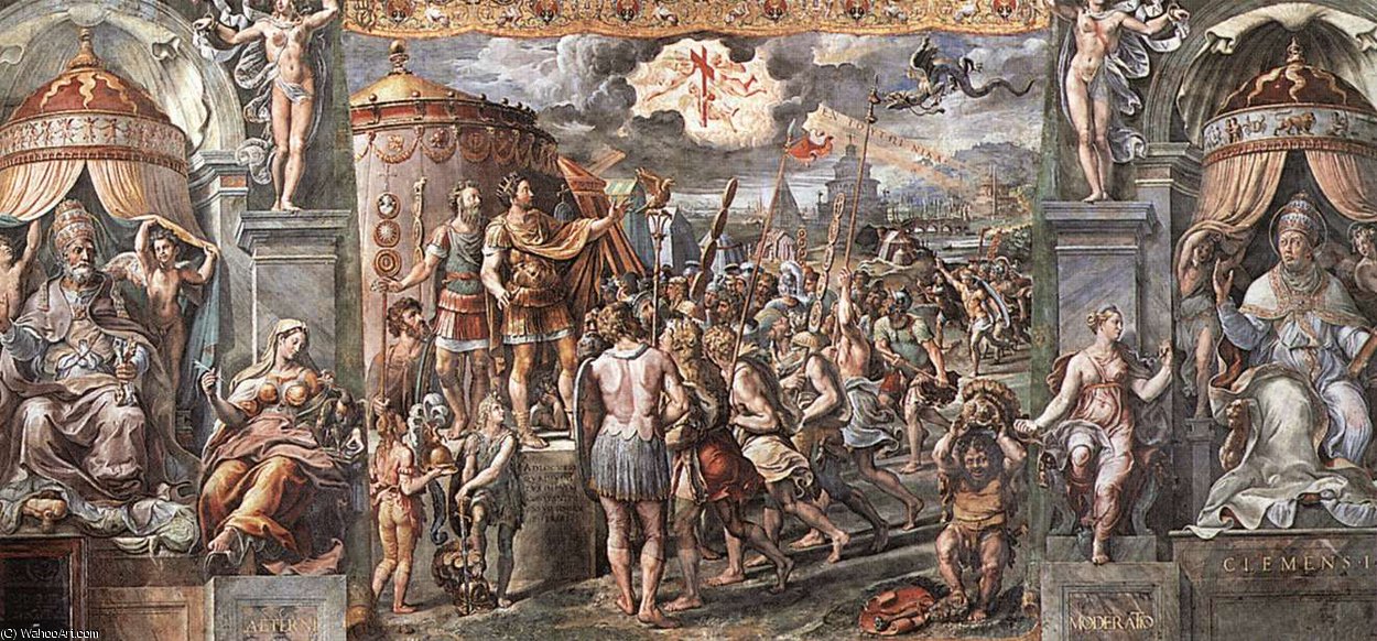 Vision Of The Cross — Raphael