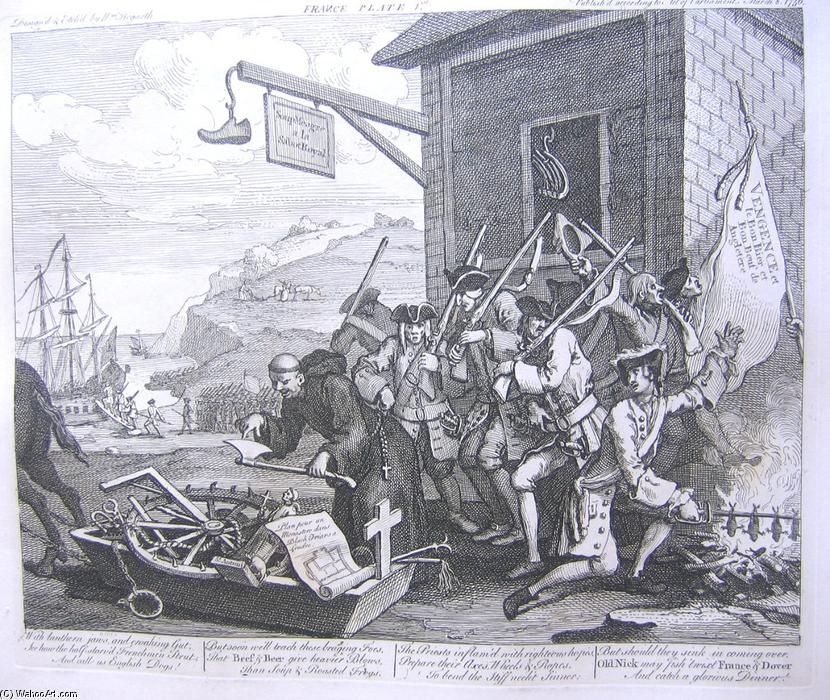 The Invasion, France — William Hogarth