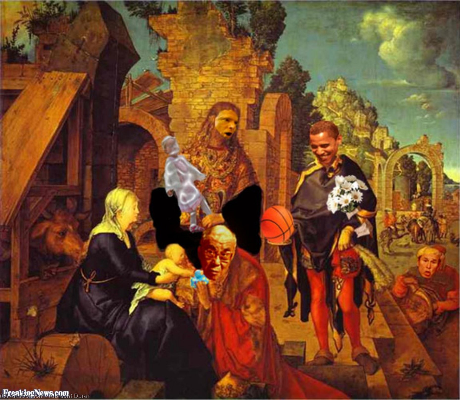 Adoration Of The Magi, Florence — Albrecht Dürer