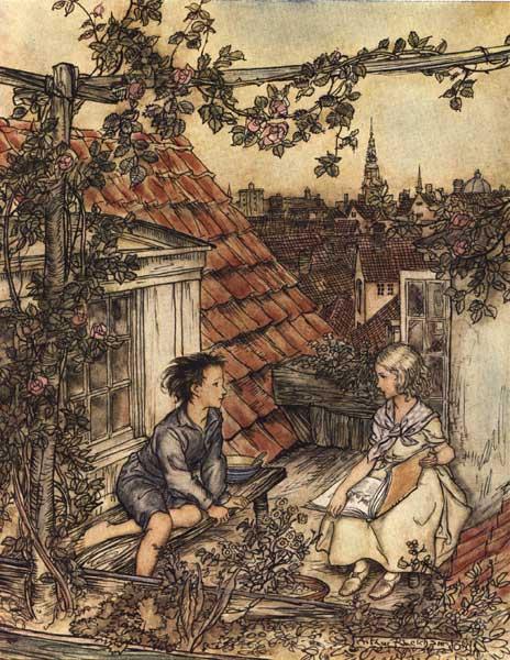 Snow Queen — Arthur Rackham