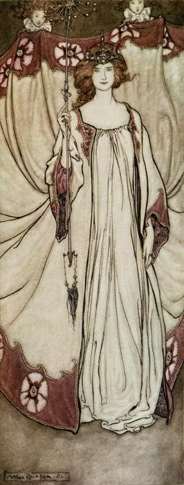Queen Mab — Arthur Rackham
