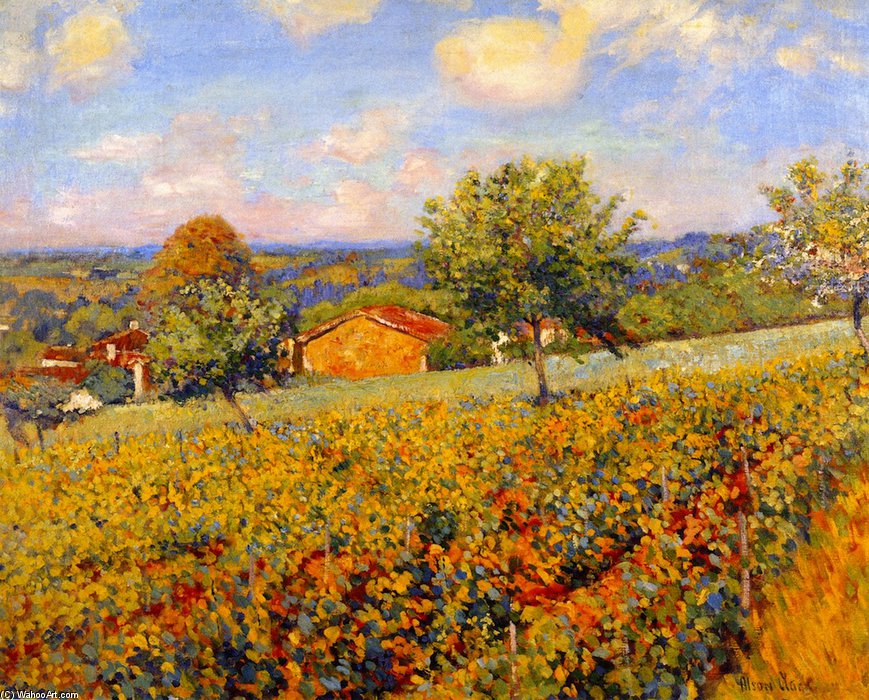 Hillside, Giverny — Alson Skinner Clark