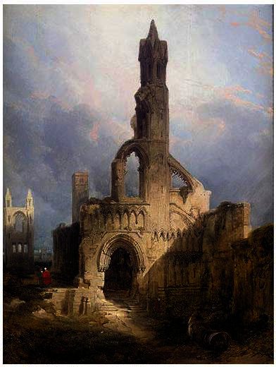 The Ruins Of St Andrews Cathedral — David Roberts