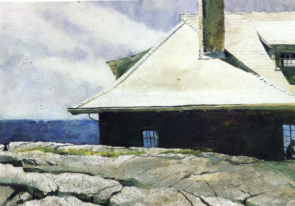 Man Reading, Monhegan — Jamie Wyeth