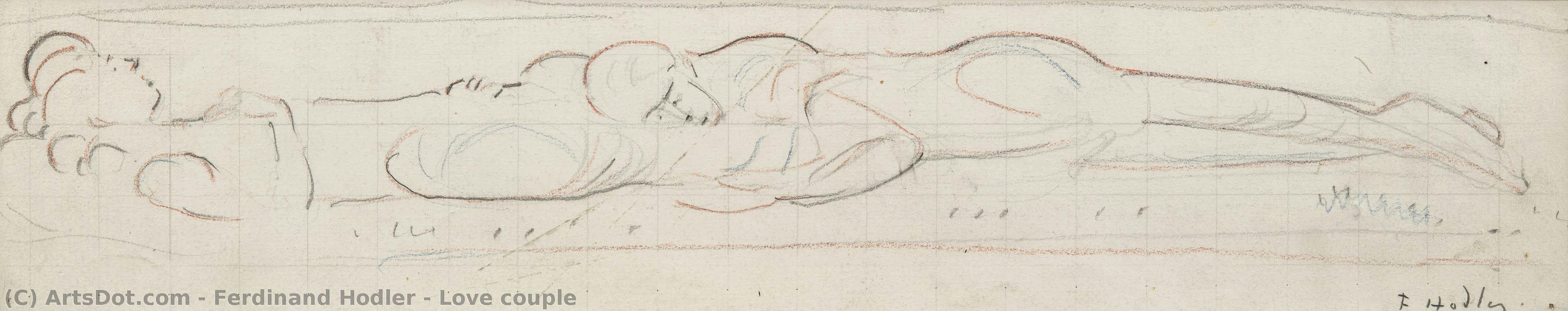 Liebespaar — Ferdinand Hodler