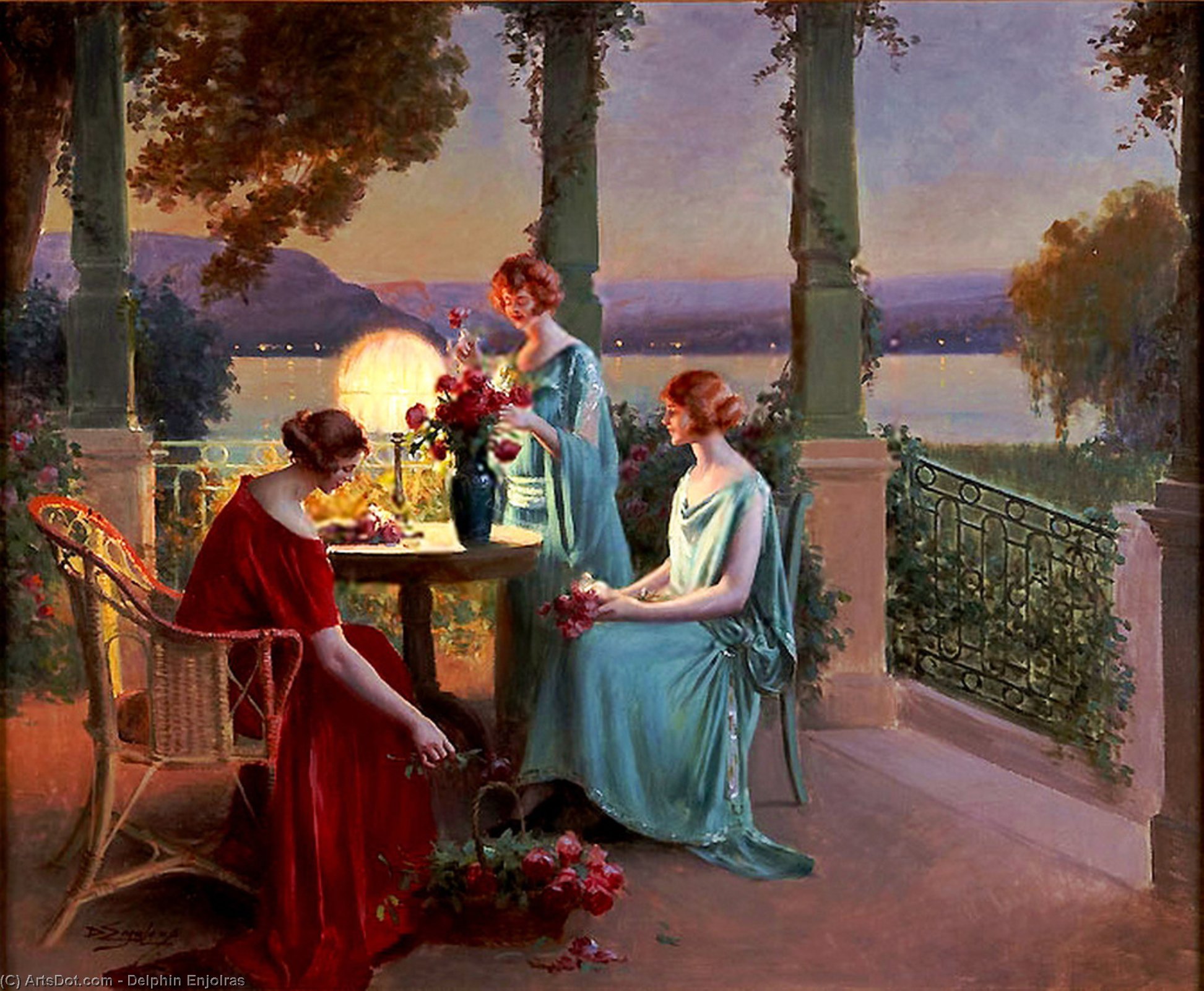 Le Bouquet Du Soir — Delphin Enjolras