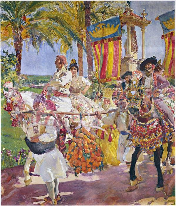 Riding En Croupe, Valencia — Joaquín Sorolla Y Bastida