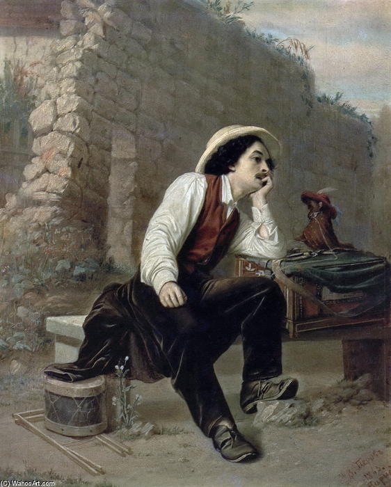 Organ Grinder — Vasily Grigoryevich Perov