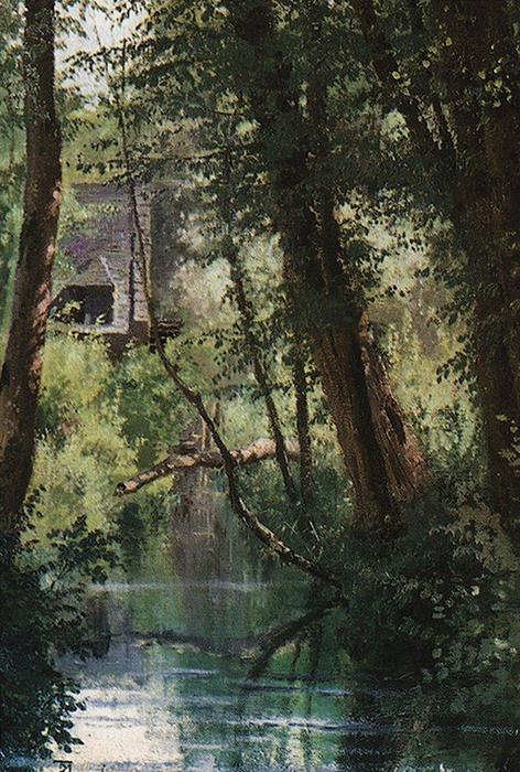 Pond At Wehle — Vasily Dmitrievich Polenov