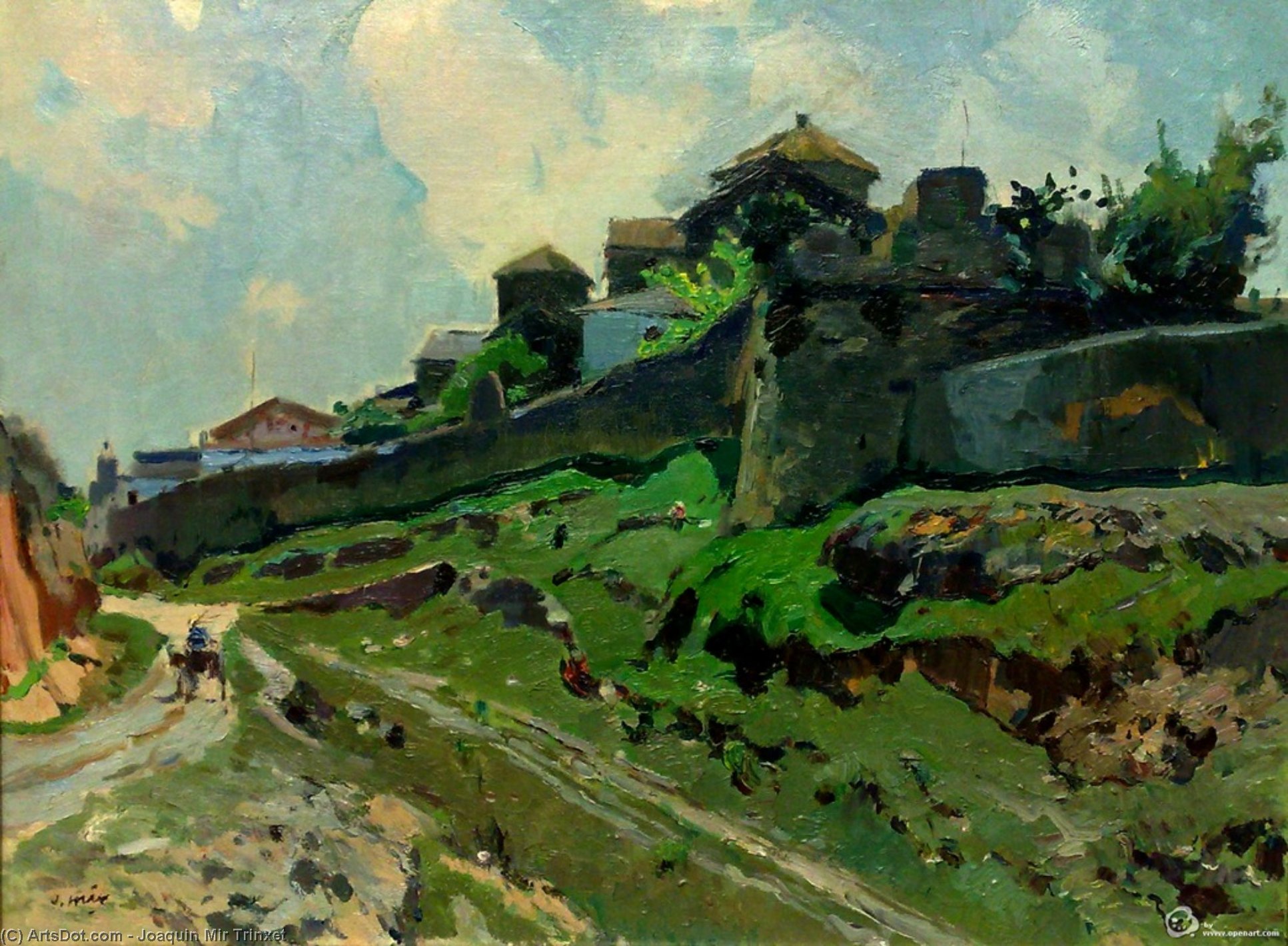 Paisaje De Vilanova — Joaquim Mir