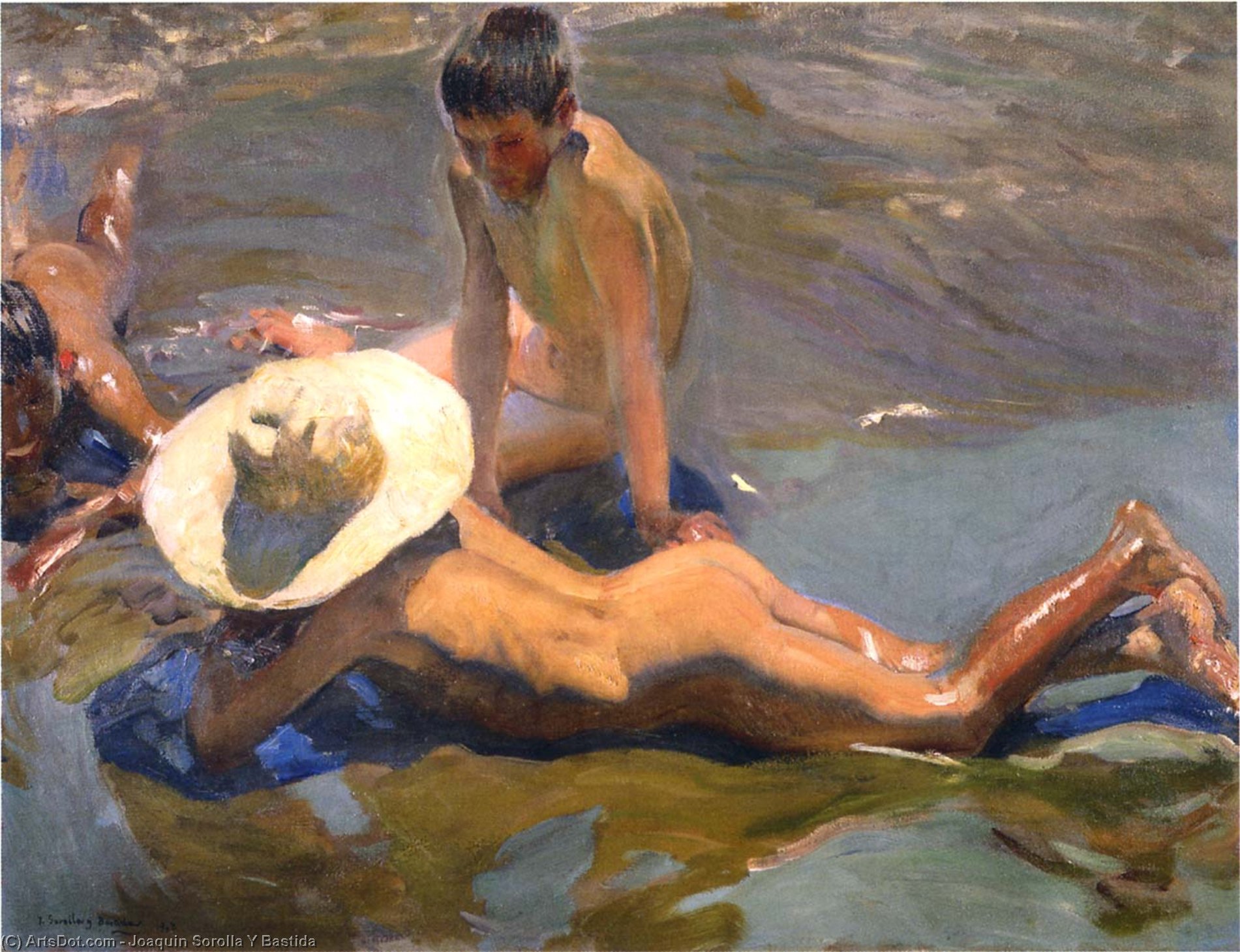 Boys On The Beach 1 — Joaquín Sorolla Y Bastida