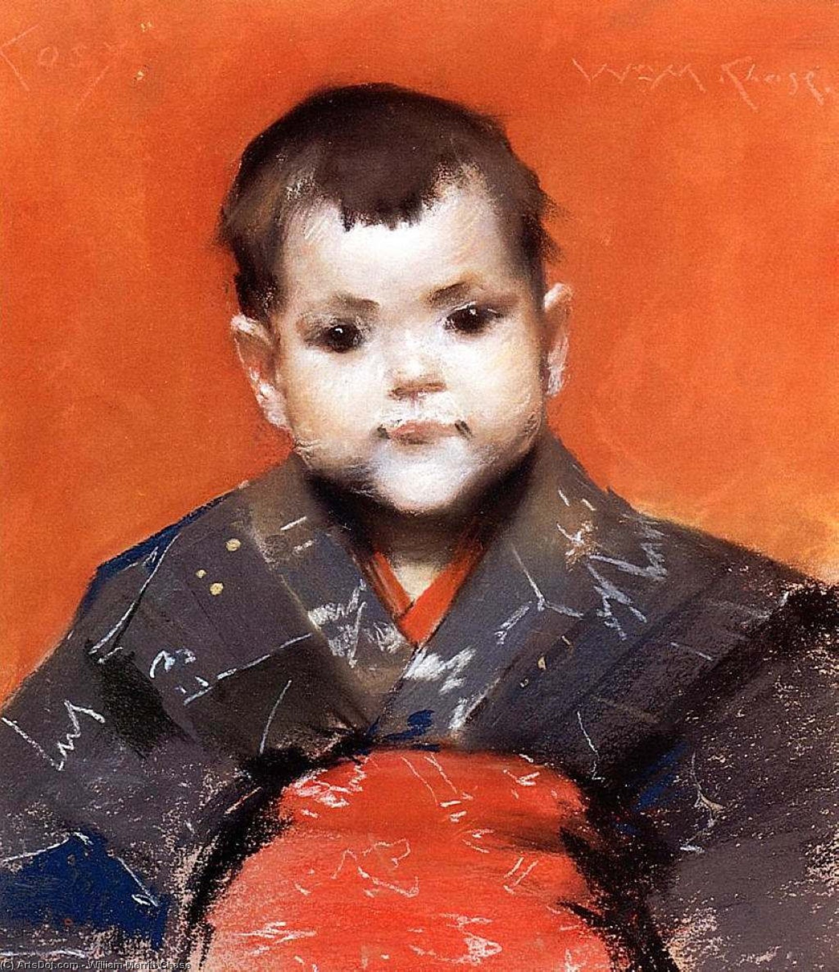 My Baby (also Known As Cosy) — William Merritt Chase