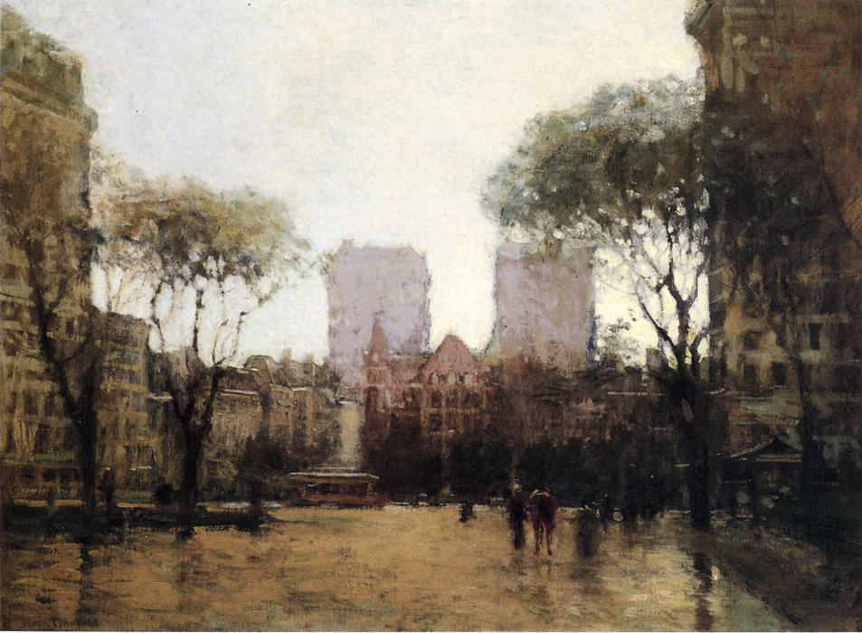 The Plaza At 59th Street — Paul Cornoyer