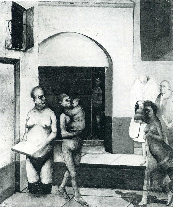 Untitled (744) — Gregory Gillespie