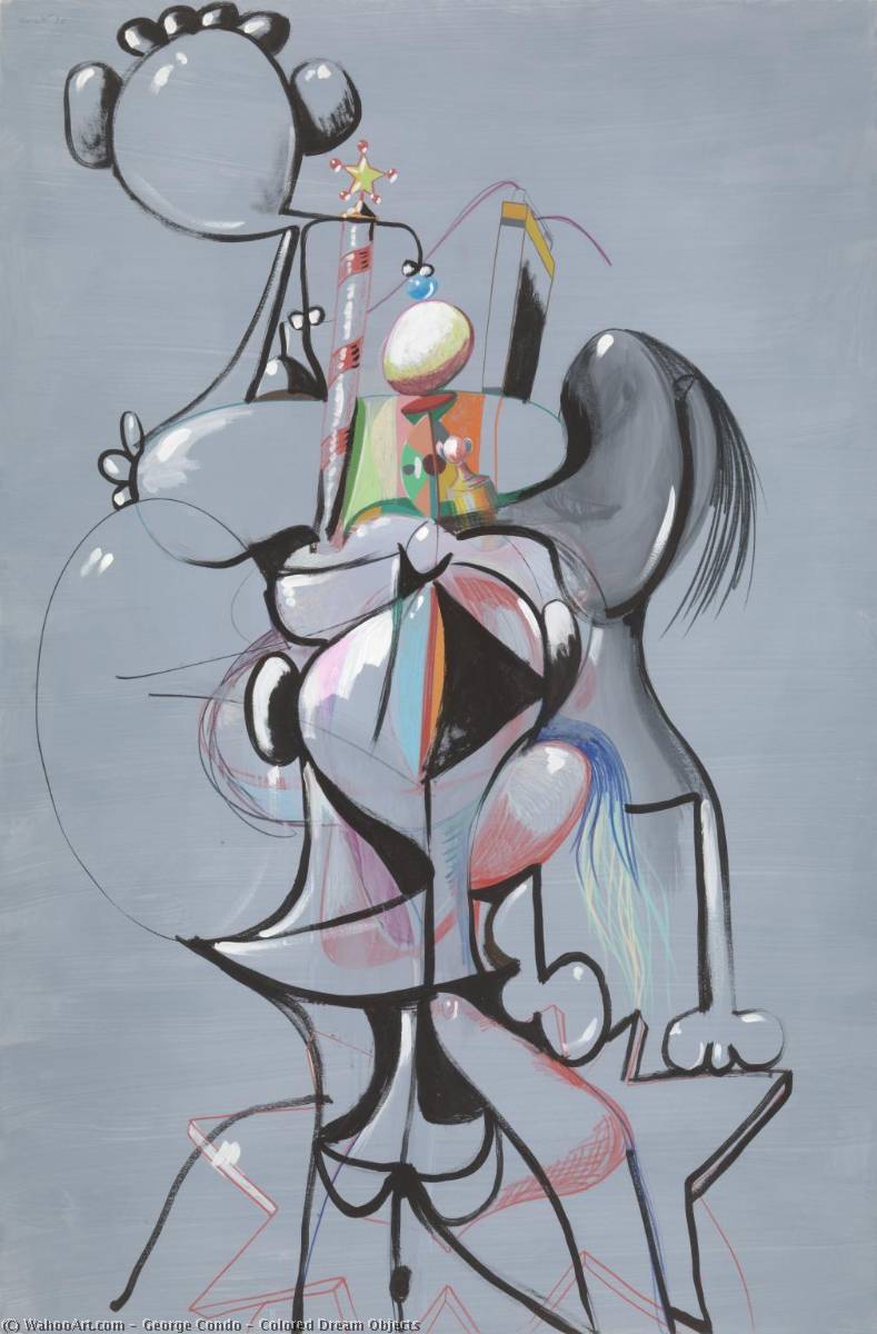 Colored Dream Objects — George Condo