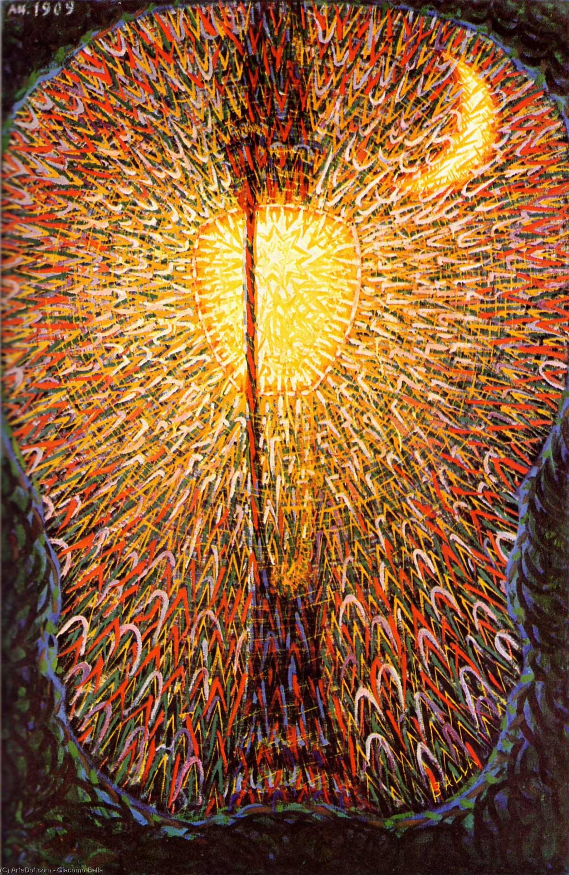 Street Light — Giacomo Balla
