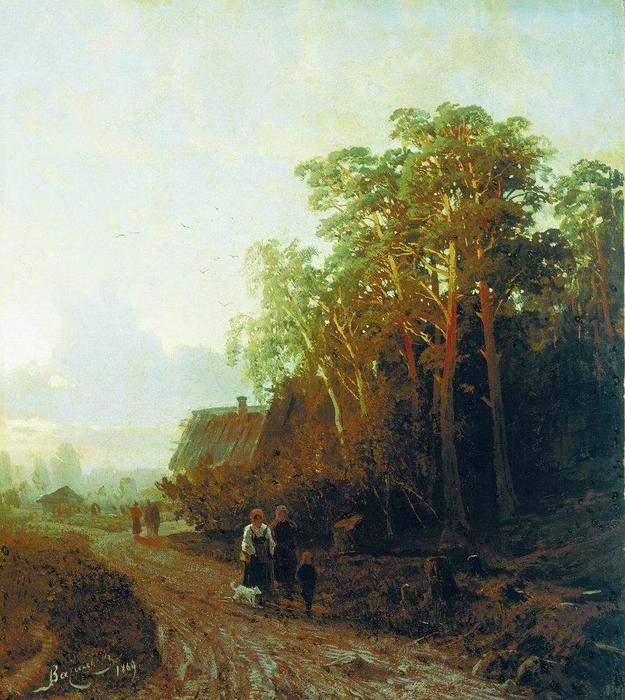 Evening — Fyodor Alexandrovich Vasilyev