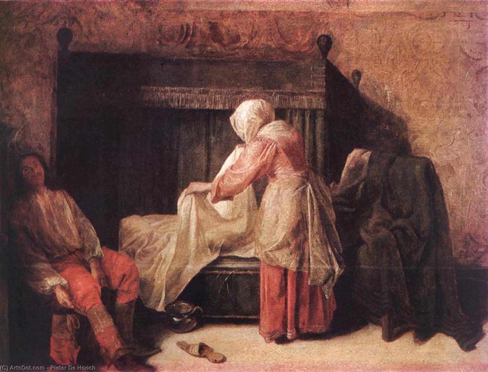 The Morning Of A Young Man — Pieter De Hooch