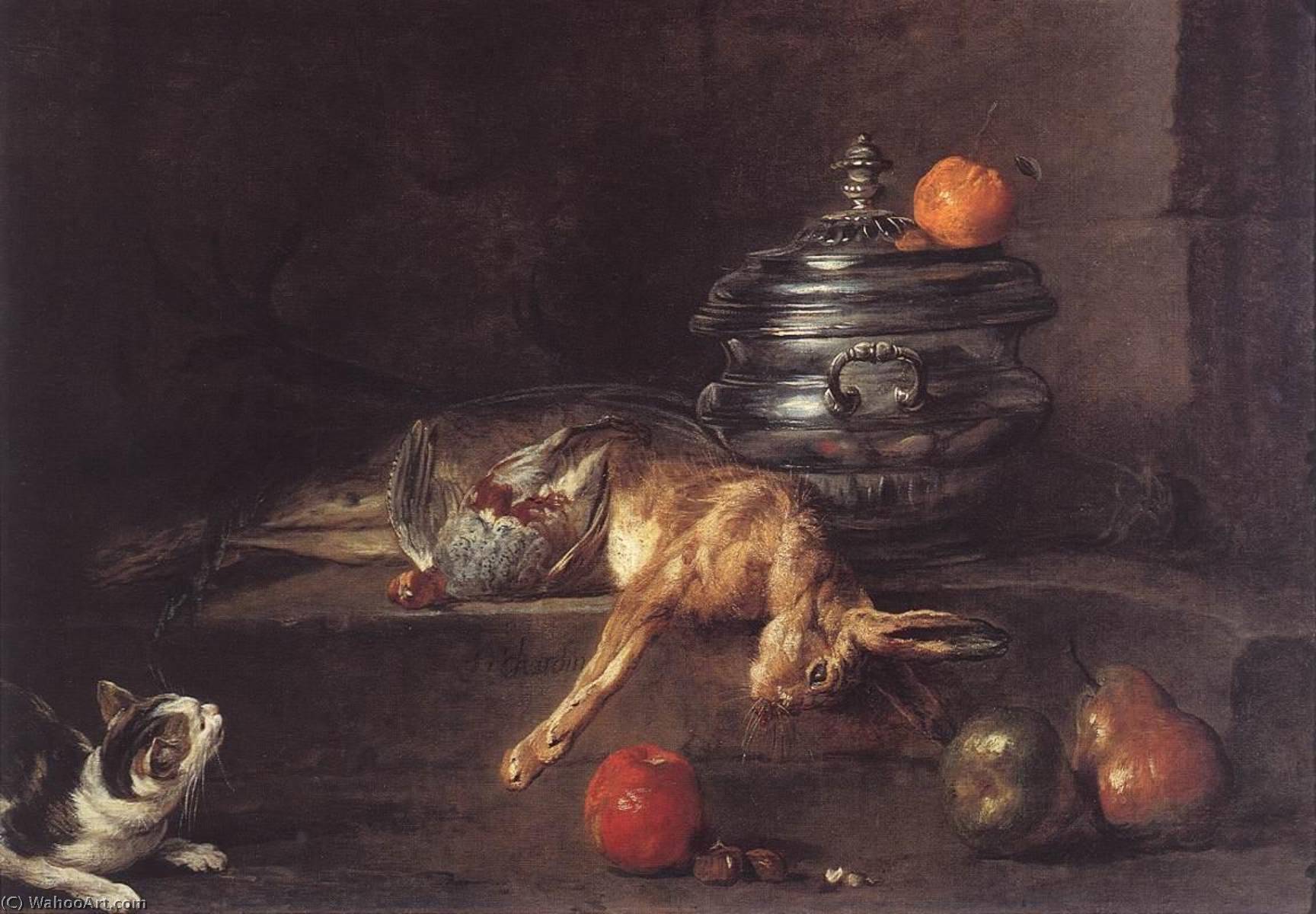 The Silver Tureen — Jean-baptiste-siméon Chardin