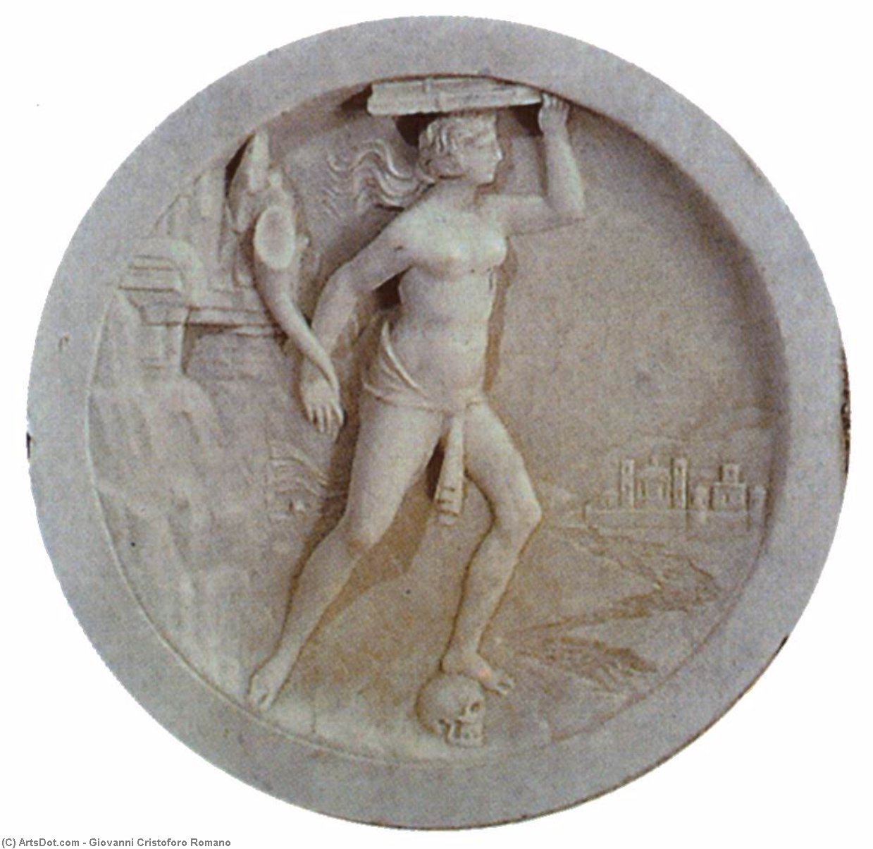 Door Of The Studiolo (detail) — Giovanni Cristoforo Romano