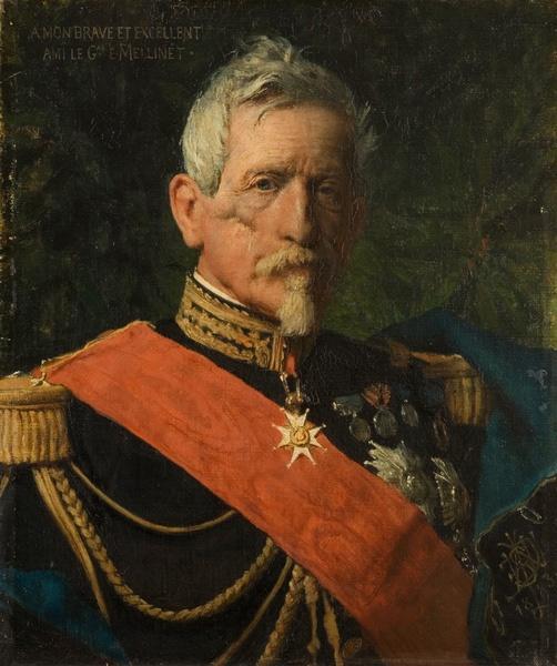 Portrait Du Général Mellinet — Jules Elie Delauney