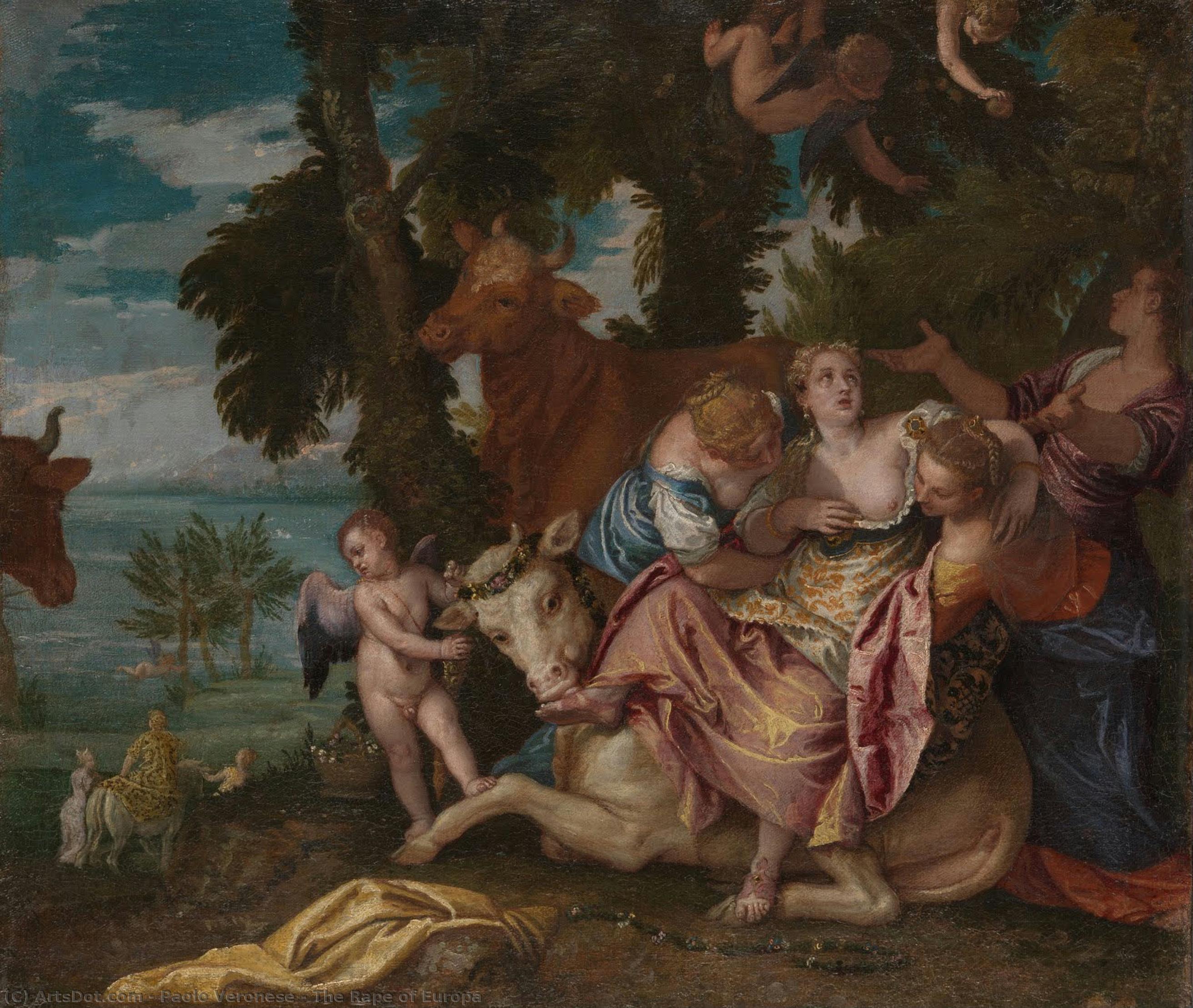 The Rape Of Europa — Paolo Veronese