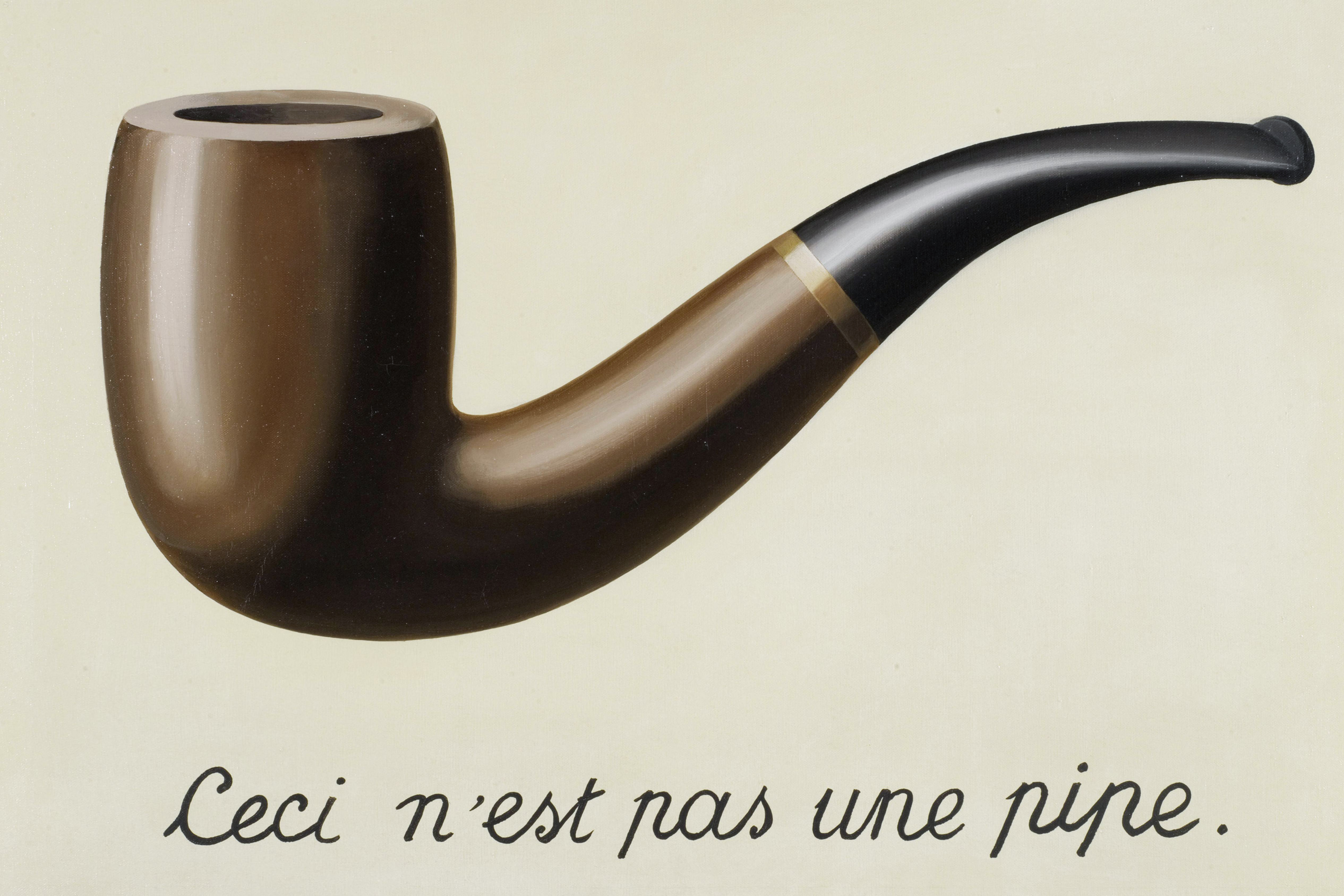 The Treachery Of Images (this Is Not A Pipe) — René Magritte