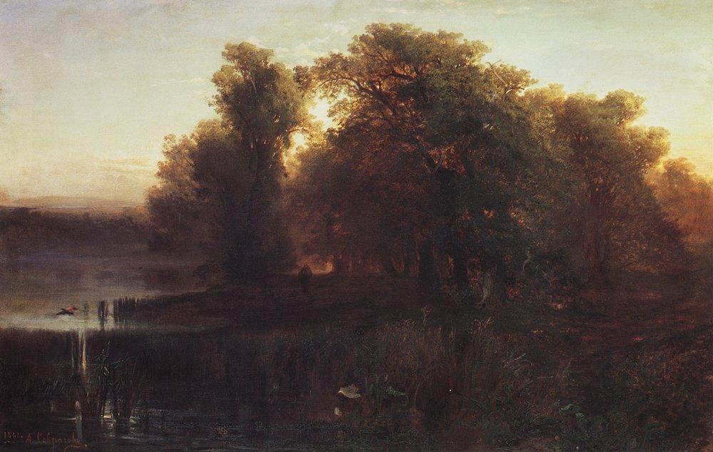 Evening Landscape — Aleksey Savrasov